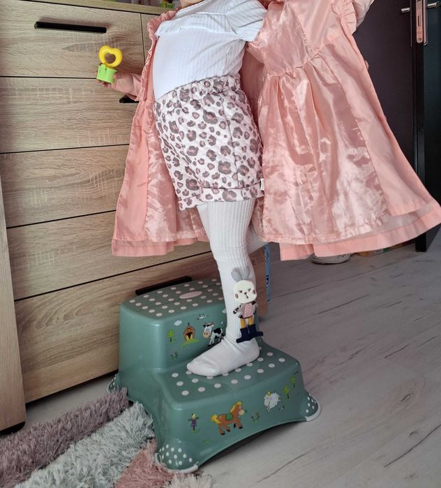 Детски Сладък Чорапогащник С 3D Заешки декор за момичета