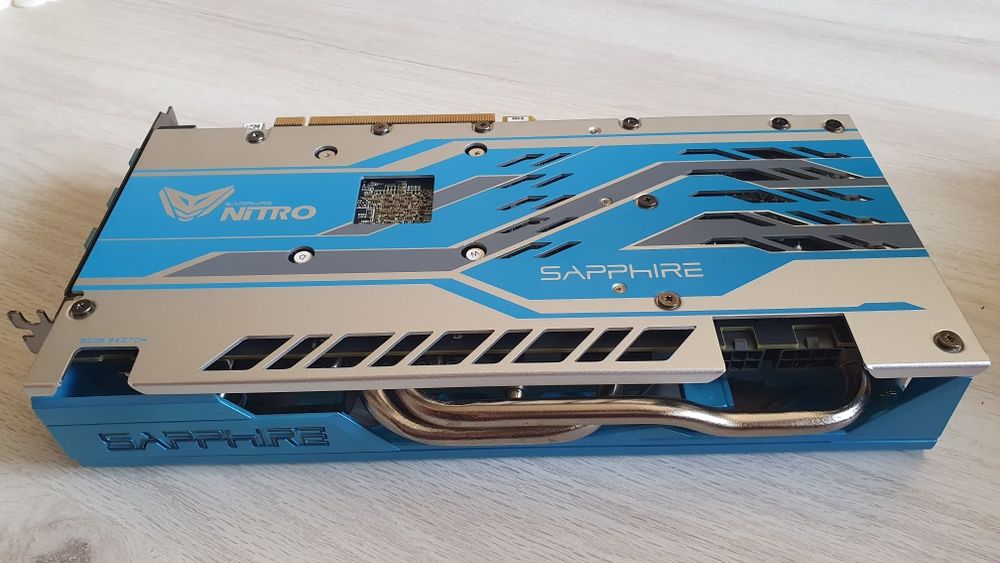 RX580 8GB Albastra Nitro+ Blue Special Edition cu frecvente mai mari decat standar ed.