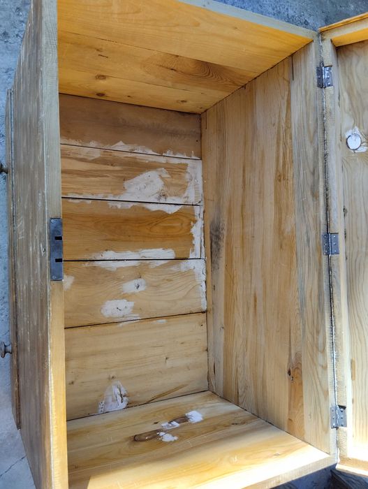 Стар скрин дървен