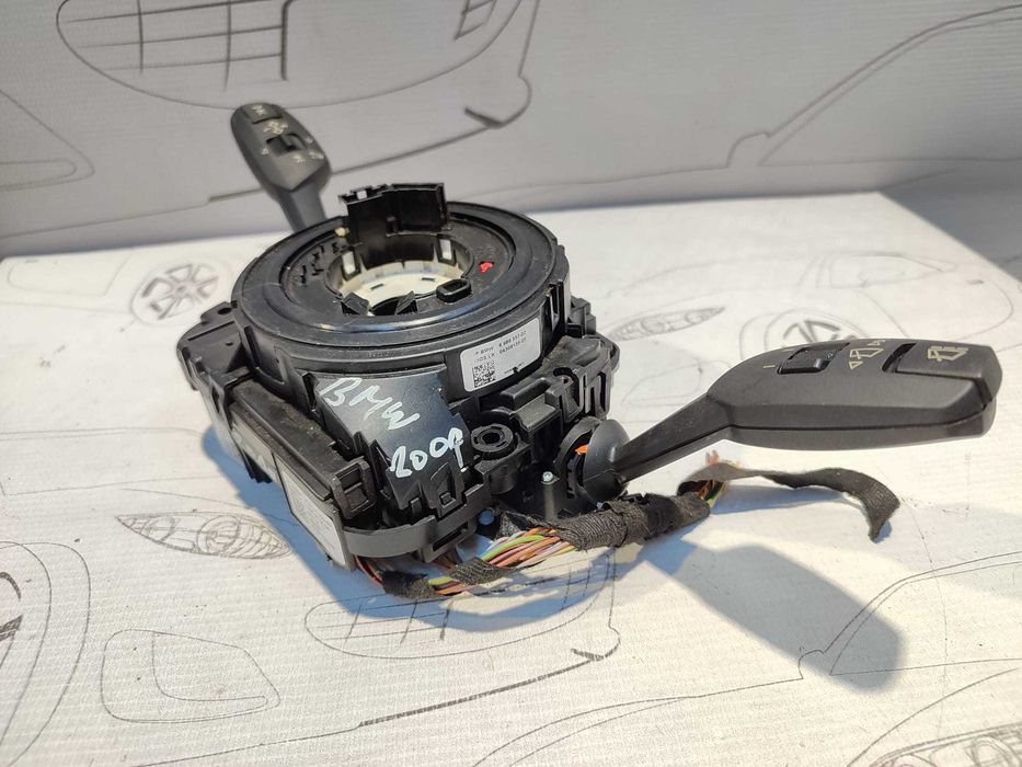 Ansamblu manete comenzi volan + spiră BMW Seria 3 E90 E91 9123032 2009 / [2005-2012] / (5A3)