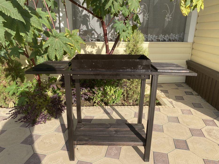 Мангал в стиле лофт