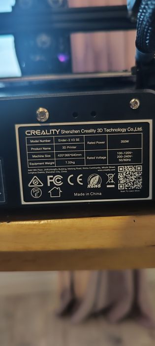 Imprimanta Creality Ender-3 V3 SE