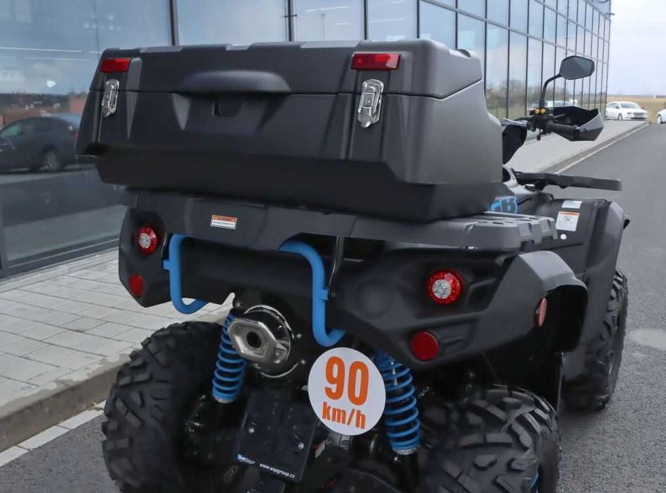 ЗАДЕН КУФАР ЗА АТВ-SHARK 8015, 81литра, размери-85 X 36 X 54 (42)CM