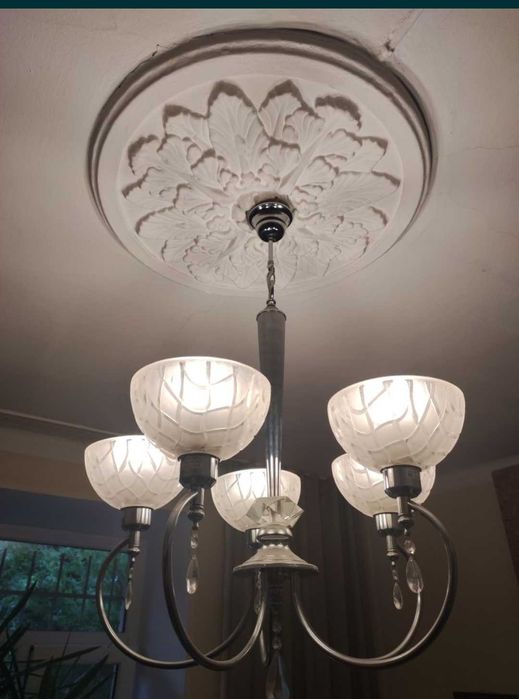 Люстра 5-тирожковая. Польша