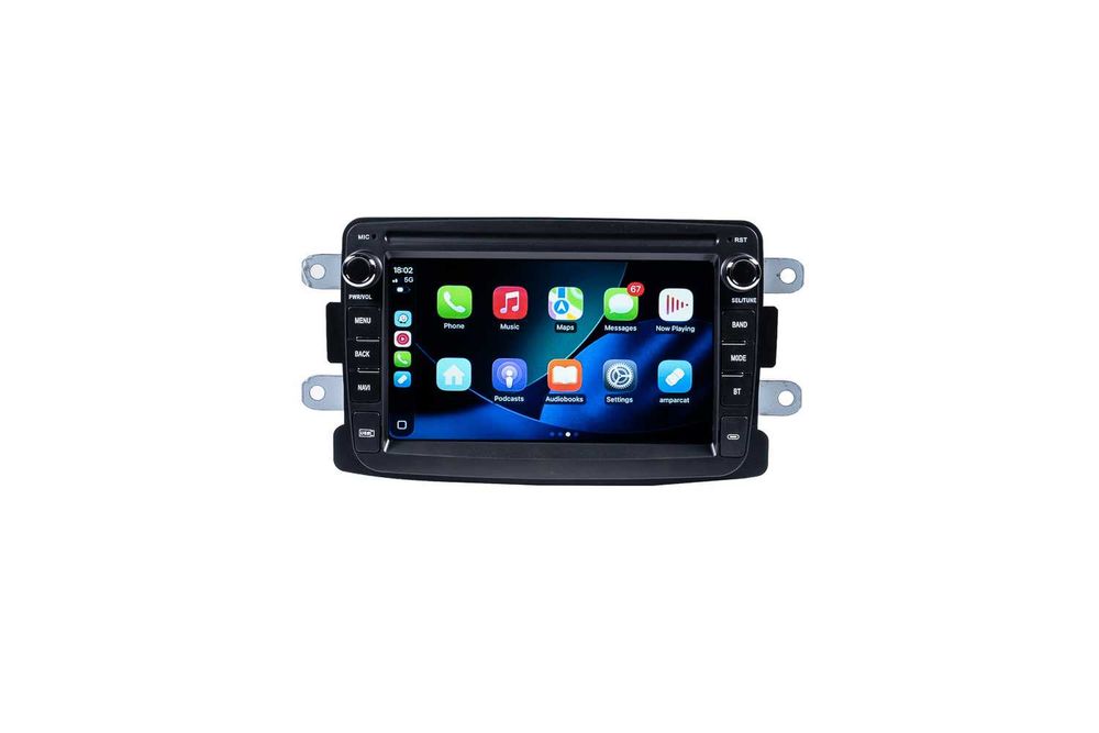 Navigatie Dacia Logan 2 , Lodgy , Dokker , Duster Android 15 , Apple Carplay , Android Auto + Camera Marsarier
