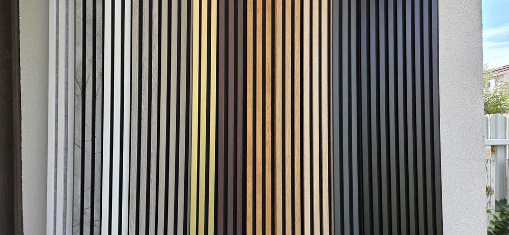 RIFLAJ MDF Premium Stejar  - 260x40 cm -MDF nu este din plastic