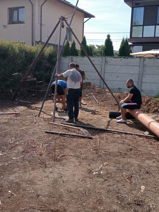 Foraje puțuri apa.