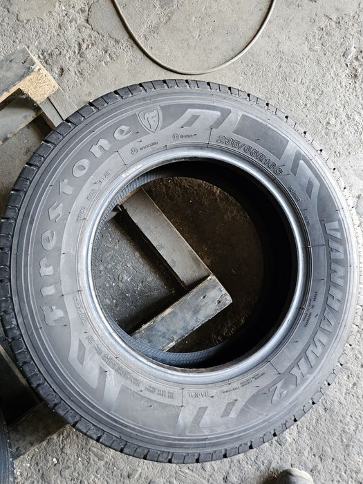 2 anvelope vara 235 65 16C Firestone 2023 7.7mm