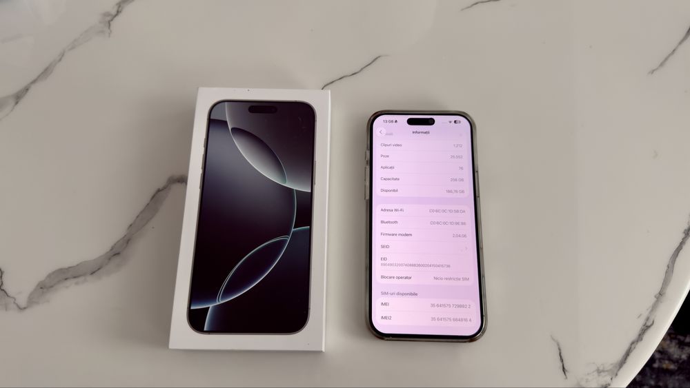 iPhone 16 Pro Max | 256GB | Perfect functional | White Titanium