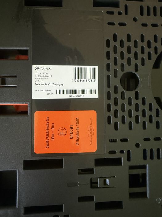 НОВ Стол за кола Cybex - Solution B i-Fix