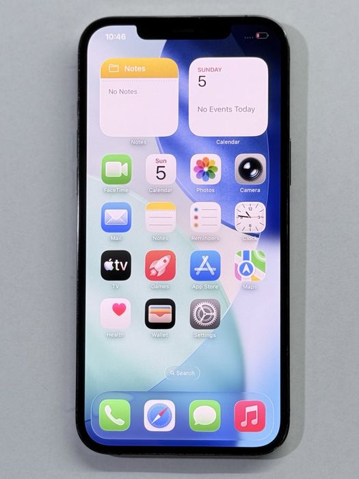 iPhone 12 ProMax Grey 90% battery