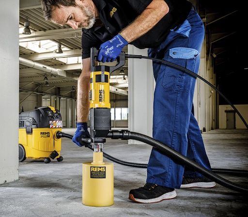 Сухое алмазное бурение