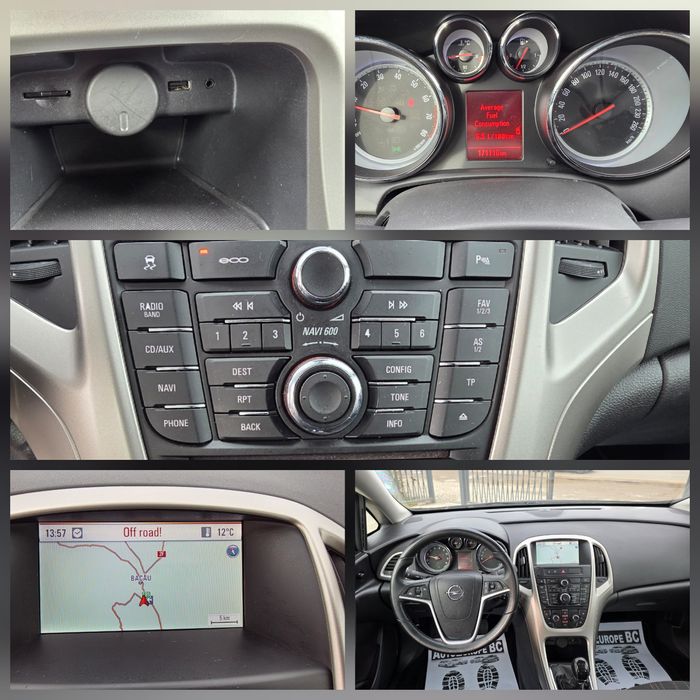 Opel Astra J 1.4 benzina E5 120 cp AN 2012