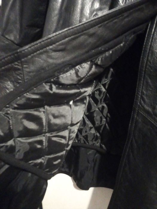 Манто от естествена кожа