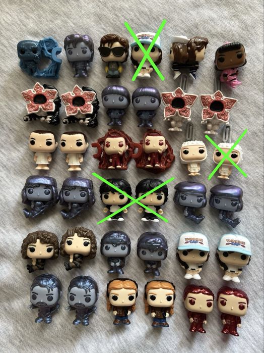 Harry Potter Хари Потър Stranger Things Kinder Joy киндер фигурки