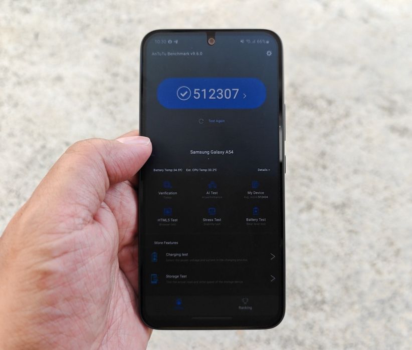 SAMSUNG A54 5G 6/128GB.