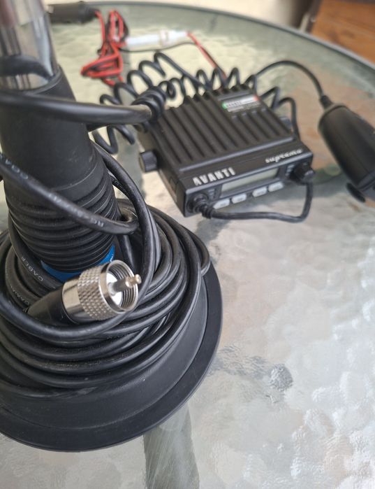 ‼️Statie Radio CB-Auto-Avantti Supremo 4-20 V-AutoSquelch+Antena‼️