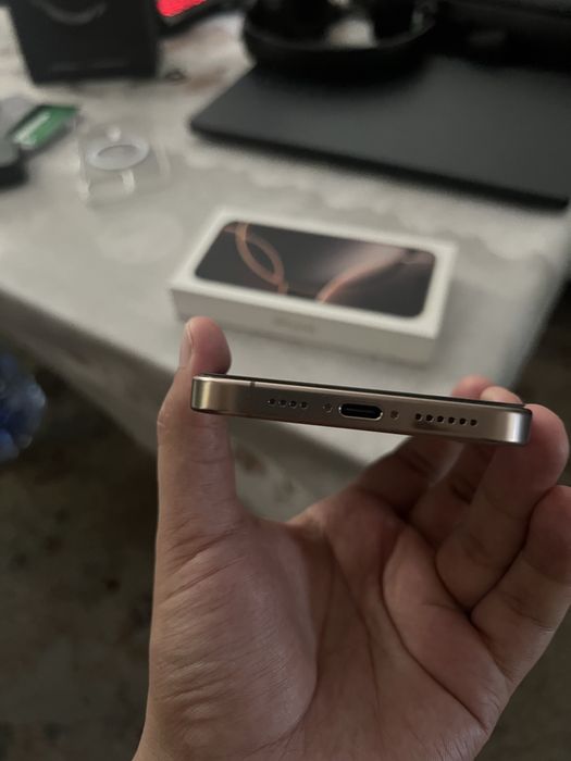 Iphone 16 pro max faqat naxtga