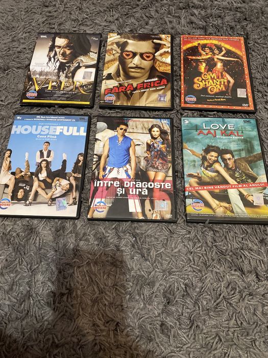 Dvd-uri filme indiene 7 bucati