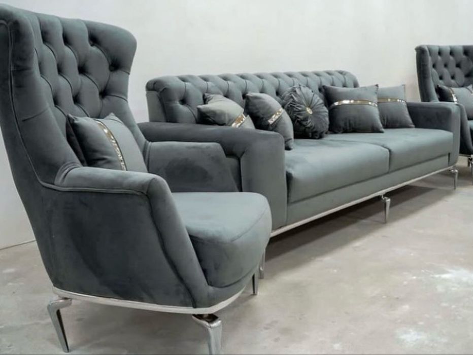 Реставрация перетяжка обивка мягкой мебели от