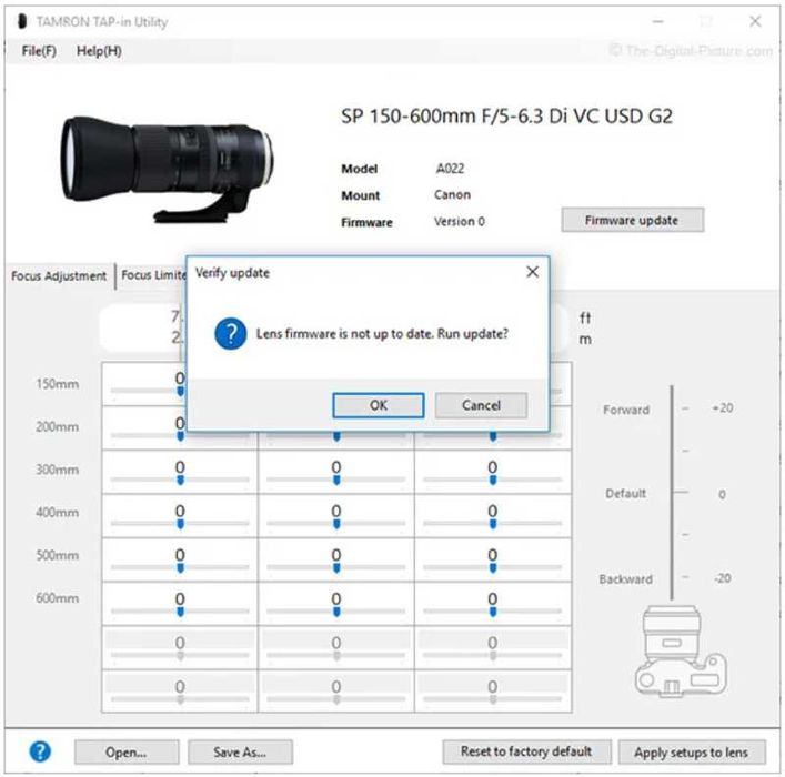Tamron TAP-in Console (модел TAP-01) за Canon
