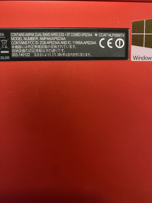 Лаптоп ASUS ( notebook ) AMPAK/AP6234A