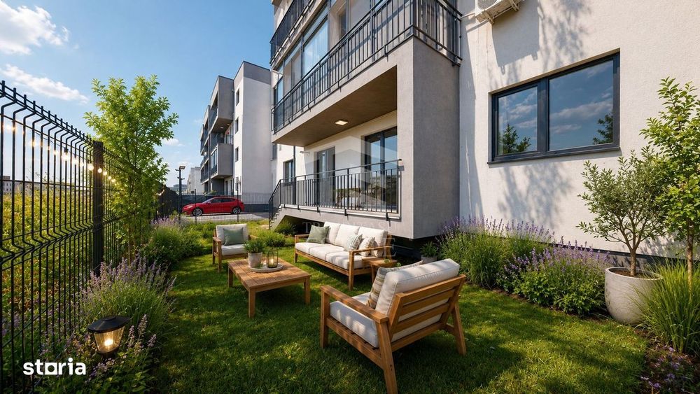 DOBROESTI - Stejarului | 3 Camere cu Curte + Parcare | Bloc 2025