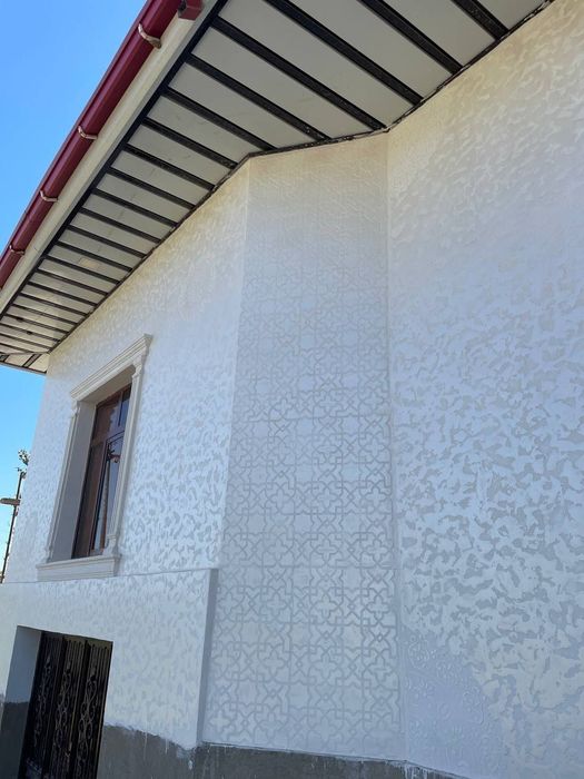 Fasad travertin qilamiz