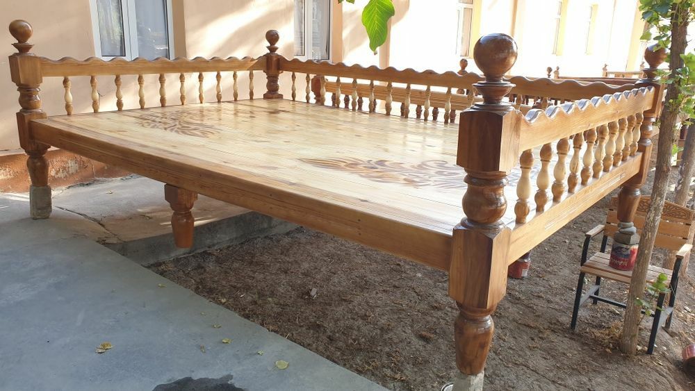 Temir karavat profeldan