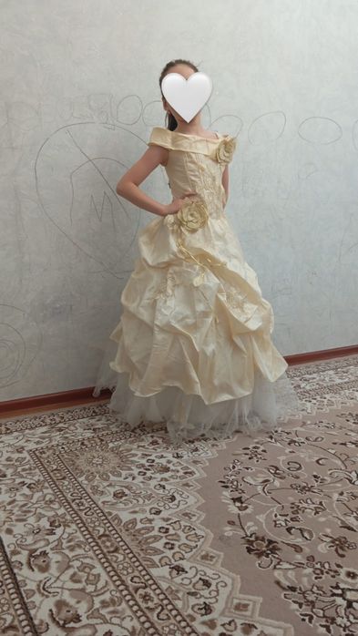 Бальное вечернее пышное платье для девочки