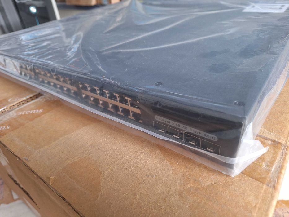 Cisco Catalyst WS-C3650-48PS-L 48-Port Gigabit PoE+ Switch – NEW Open Box