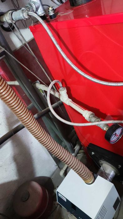 Пилетен котел с горелка Грейко