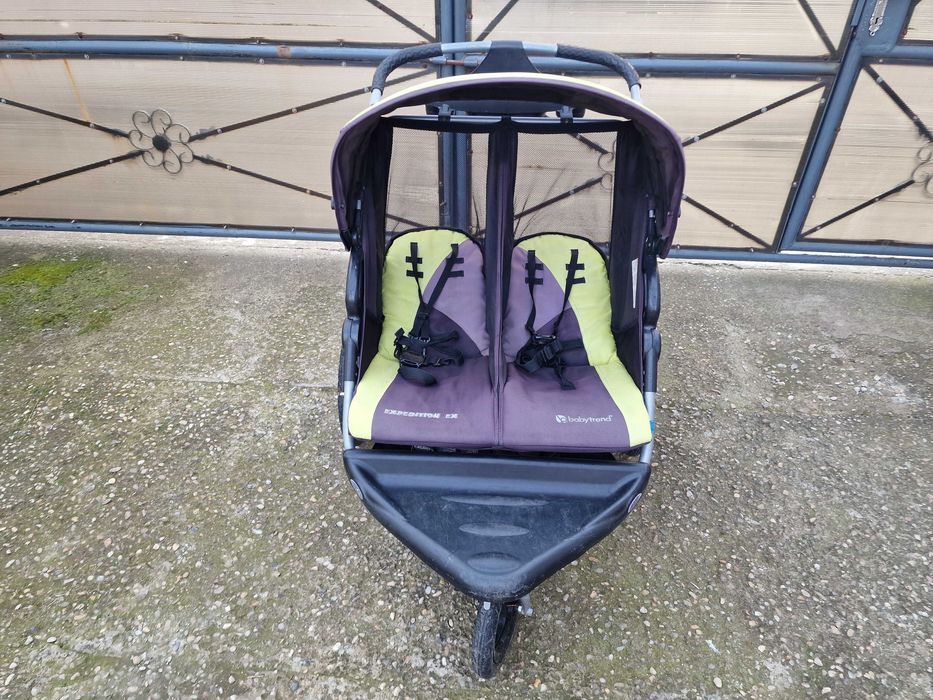 Cărucior copii gemeni | Baby Trend Expedition EX | jogger, de alergat