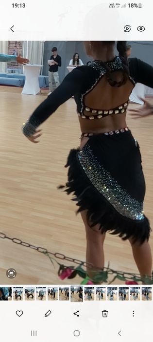 Рокля за спортни танци -по договаряне