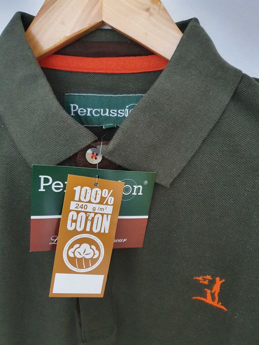 Tricou POLO cu broderie TREESCO. Material 100% bumbac marime XL,L