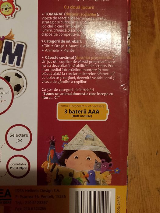 Țomanap Joc de cultura generala