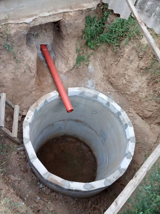 Копка ям , траншей септиков