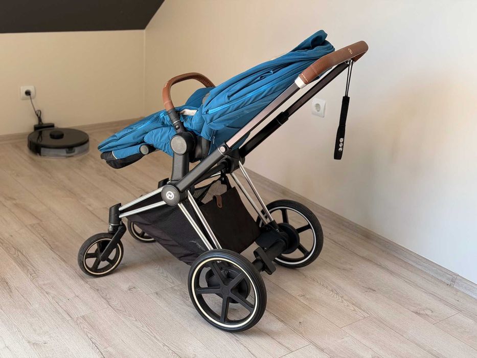 Електрическа бебешка количка Cybex E-priam комплект