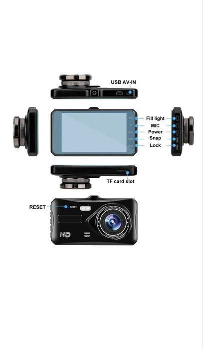 Автомобильный видеорегистратор Dual Lens DVR (BlackBox)