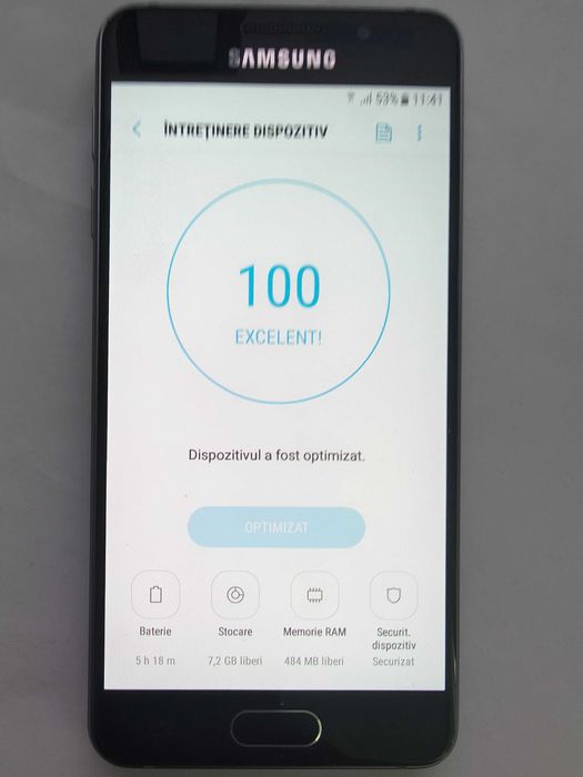 Samsung Galaxy A3 2016 4G 16GB single SIM. Impecabil!