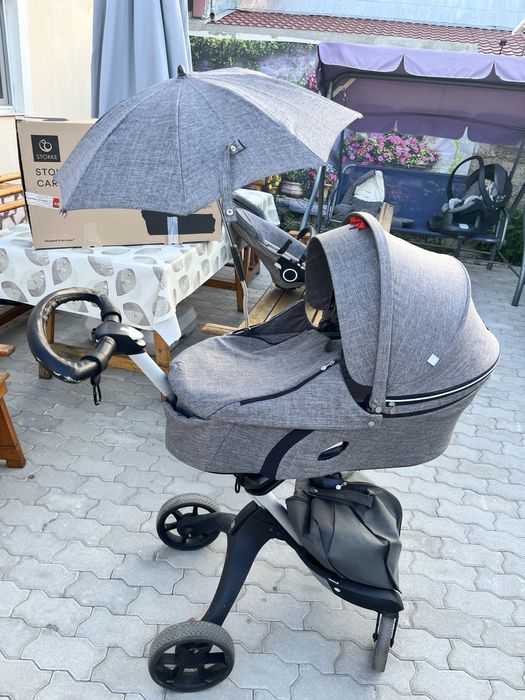 Carucior 3 in 1 Stokke explory  v6 full accesorizat