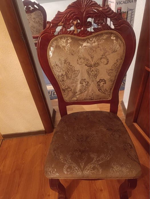 Стол со стульями комплект деревянные