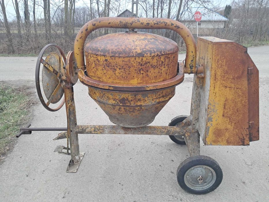 betoniera de 350 litri fabricatie italiana