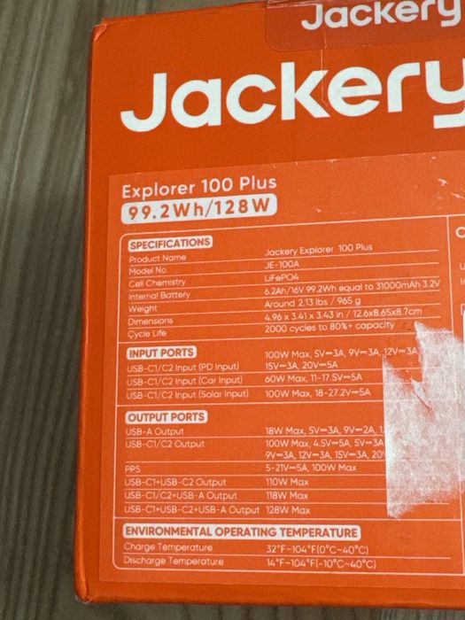 Jackery • Solar Generator • NOU • Sigilat