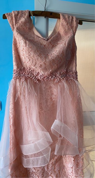 Rochie roz, marimea 38, M