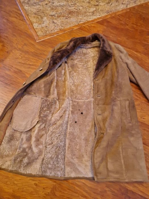 Мъжки кожух агнешка кожа чисто нов