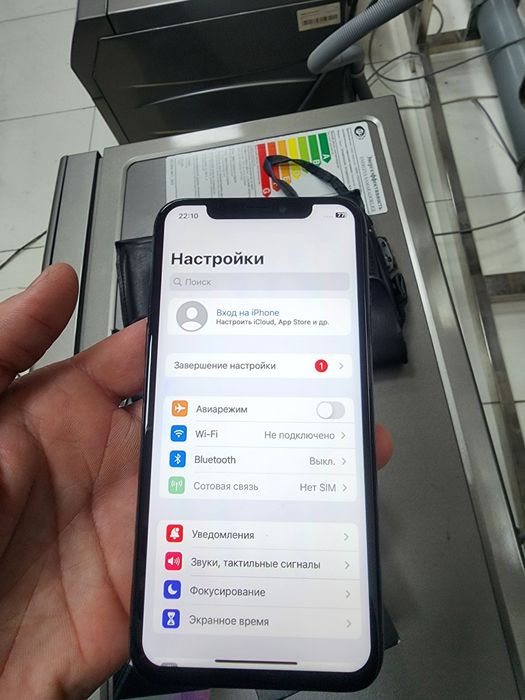 Iphone X Black 64GB Bat 100% ideal Srochna Toshken