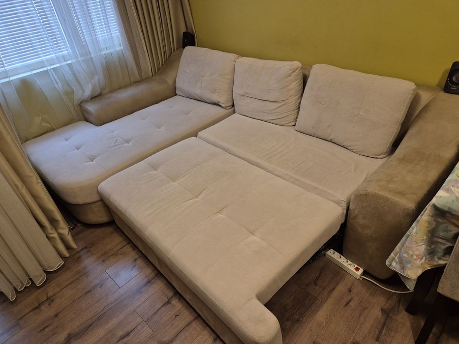 Холна гарнитура Nani Hollywood  бежава