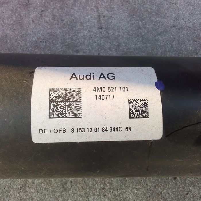 cardan spate audi q7 (2015->) [4m] 3.0 motorina 2017