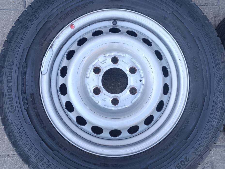 Jante  originale Mercedes Sprinter  205 75 16 C Continental vara 7 mm